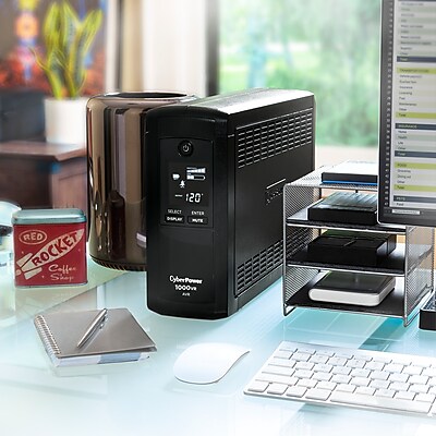 thumbnail image 2 of CyberPower CP1000AVRLCD UPS Backup - No Battery, Fair Condition, 9 Outlets 2 of 3