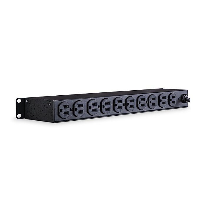 strom ソリューションブラック15p CyberPower 120 VAC Rack Power Distribution Unit, 10-Outlet