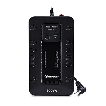CyberPower PFC Sinewave 1500VA UPS, 12-Outlets, Black