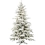 Fraser Hill Farm 9 ft. Flocked Mountain Pine Pre-Lit Artificial Christmas Tree, 800 Lights (FFMP090-6SN)	~#|#~sp12417288_sc7