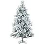 Fraser Hill Farm 6.5 ft. Flocked Snowy Pine Pre-Lit Artificial Christmas Tree (FFSN065-0SN)	~#|#~sp12417570_sc7