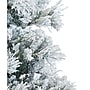 Fraser Hill Farm 6.5 ft. Flocked Snowy Pine Pre-Lit Artificial Christmas Tree (FFSN065-0SN)	~#|#~sp12417571_sc7