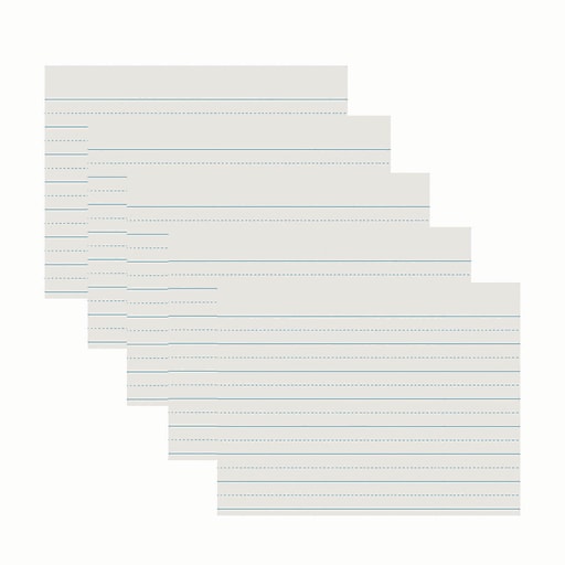 Pacon Newsprint 11 x 8 1/2 Handwriting Paper, White, 500 Sheets/Pack, 5  Packs/Bundle (PAC2621-5)