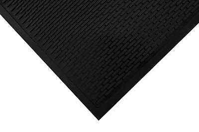 M+A Matting SuperScrape Commercial Outdoor Scraper Floor Mat, 6′ x 6′, Black (5555066100) Sansujyuku sansujyuku.com
