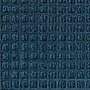 M+A Matting WaterHog Squares Fashion Mat, Universal Cleated, 4' x 6', Navy (2806146070)~#|#~sp124299752_sc7