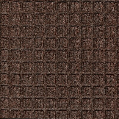 M+A Matting WaterHog Squares Commercial Wiper/Scraper Entrance Floor Mat, 4′ x 10′, Dark Brown (28052410170) Sansujyuku sansujyuku.com