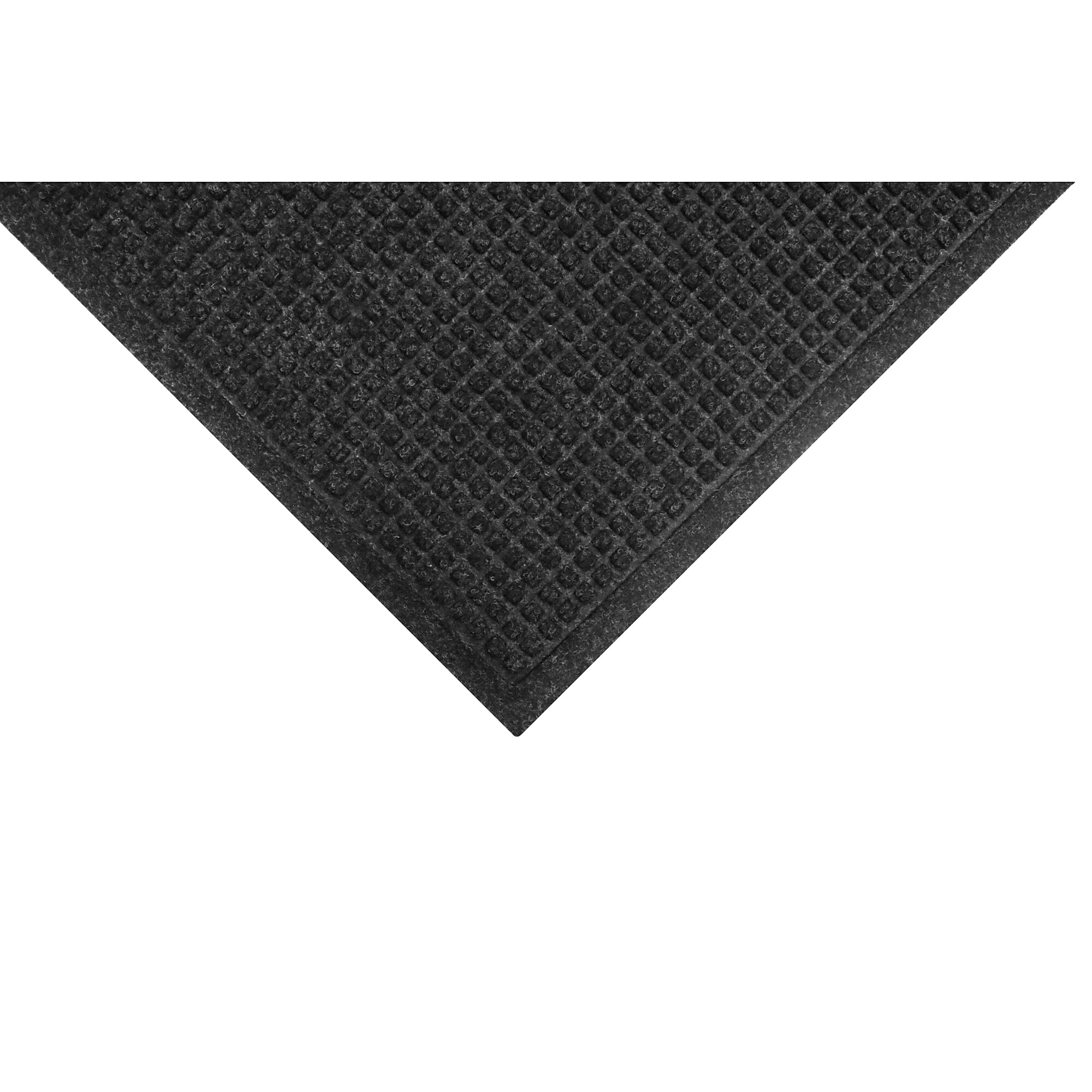 M+A Matting WaterHog Squares Commercial Wiper/Scraper Entrance Floor Mat, 4′ x 10′,Charcoal (28054410170) Sansujyuku sansujyuku.com