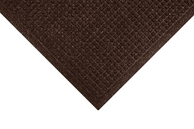 M+A Matting WaterHog Squares Commercial Wiper/Scraper Entrance Floor Mat, 3′ x 5′, Dark Brown (2805235170) Sansujyuku sansujyuku.com