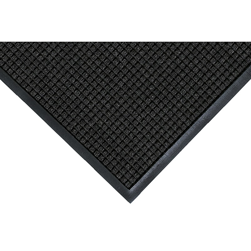 M+A Matting WaterHog Classic Entrance Mat, 70" x 70", Charcoal Cleated (2005466070) image 1