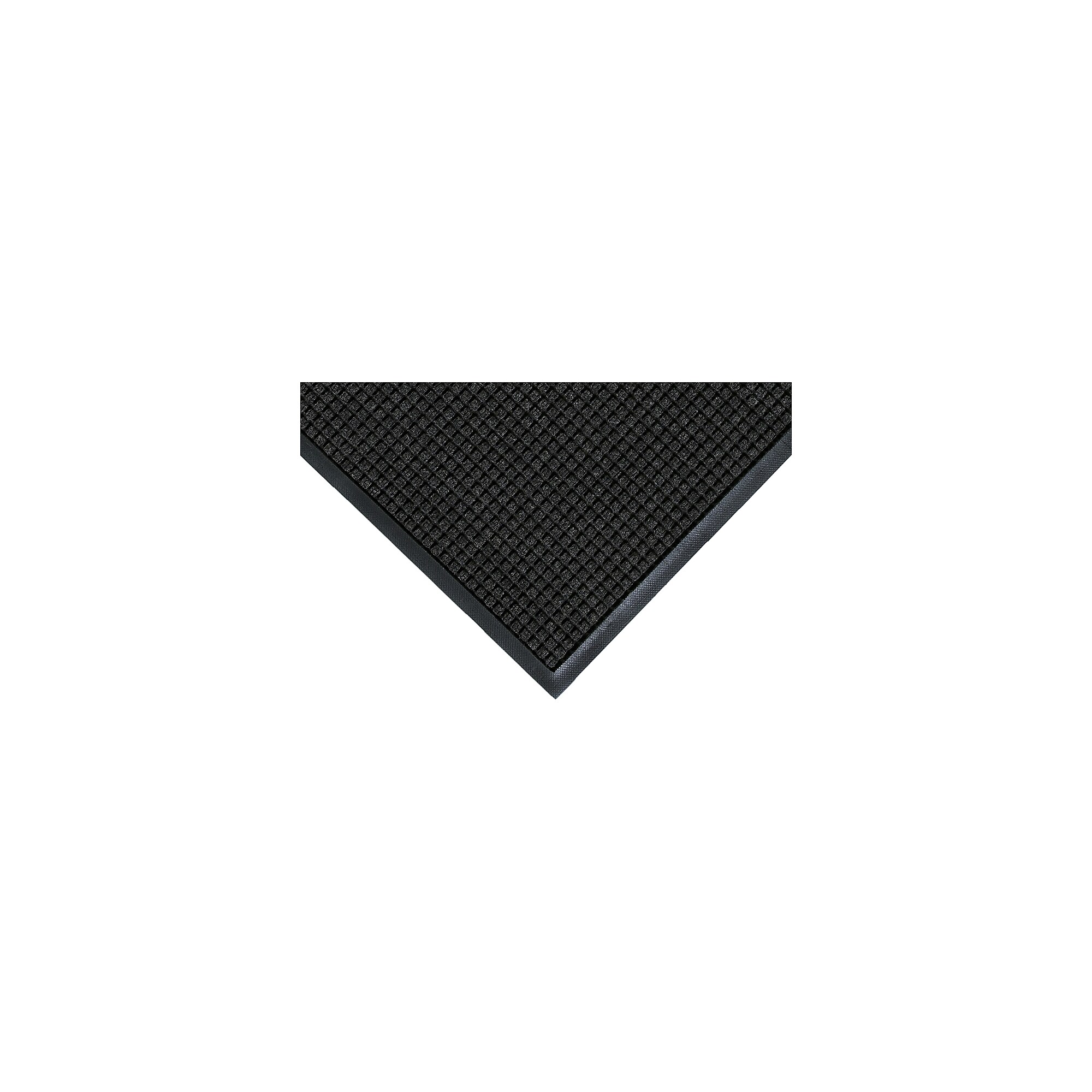 M+A Matting WaterHog Squares Classic Mat, Smooth, 4′ x 10′ Charcoal (20054410170) Sansujyuku sansujyuku.com