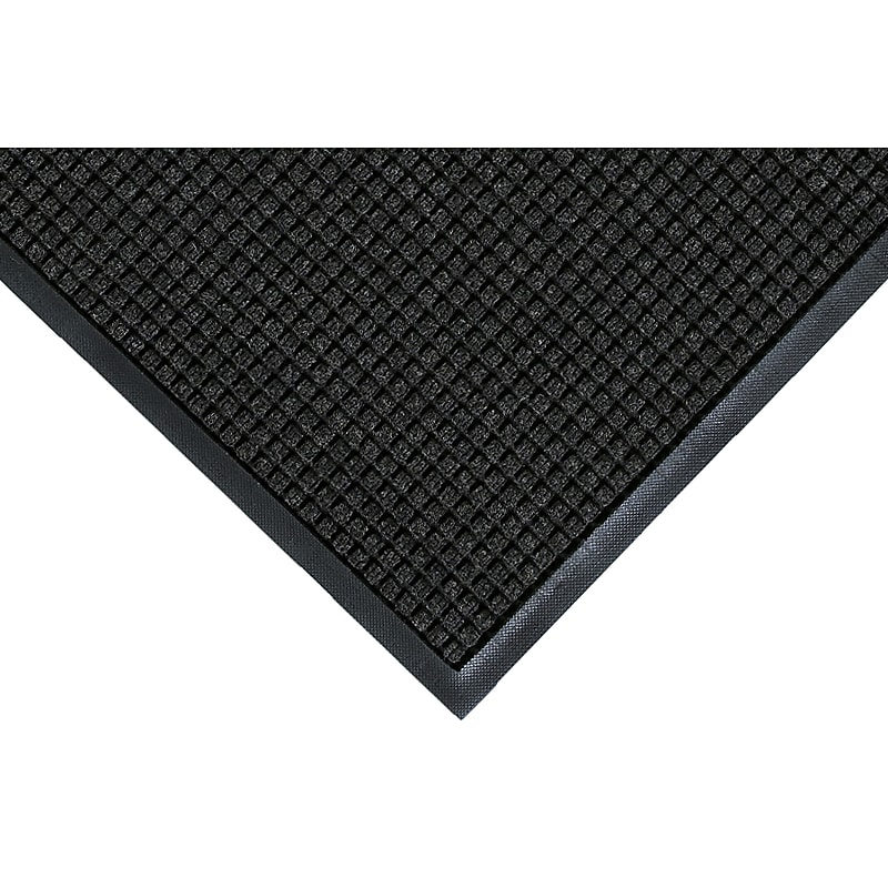 M+A Matting WaterHog Classic Entrance Mat, 10' x 4', Charcoal Cleated (20054410070) image 1