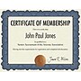 Great Papers Cambridge Certificates, 8.5" x 11", Beige/Blue, 10/Pack (2020005)~#|#~sp124313796_sc7
