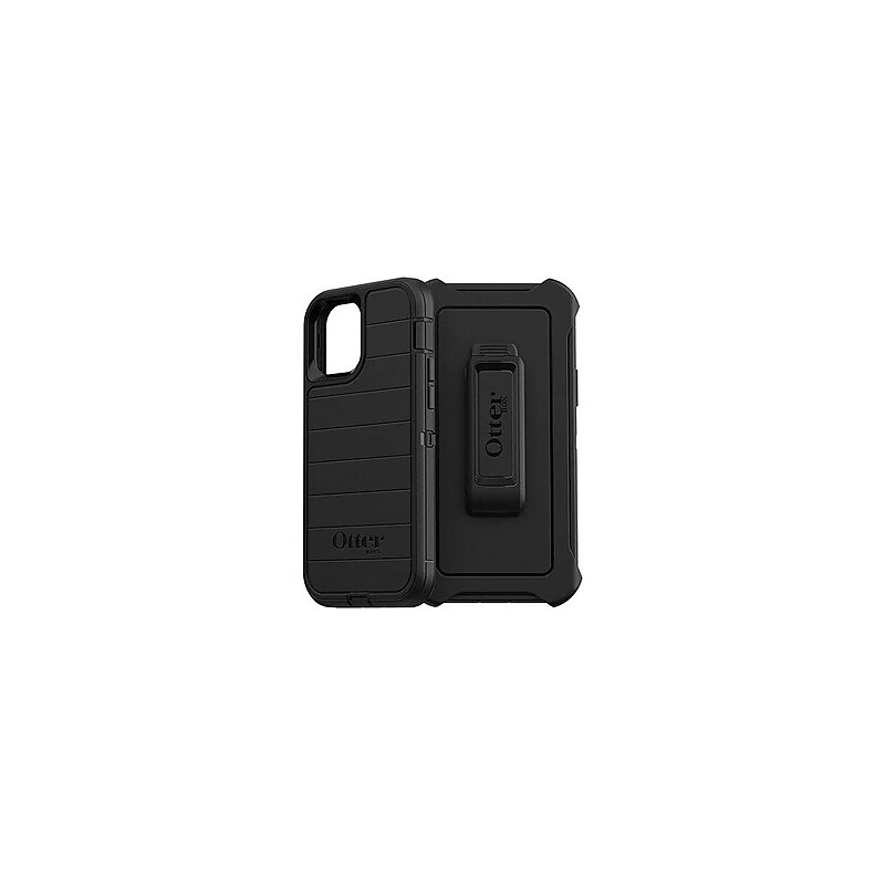 OtterBox Defender Series Pro Black Rugged Case for iPhone 12/12 (77-66213) image 1