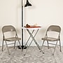 Flash Furniture HERCULES Series Metal Folding Chair, Gray, 2/Pack (2BDF002GY)~#|#~sp124436341_sc7