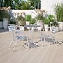 Flash Furniture Aluminum Stacking Indoor-Outdoor Chairs, 4/Pack (4TLH017B)~#|#~sp124436425_sc7