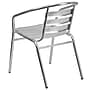 Flash Furniture Aluminum Stacking Indoor-Outdoor Chairs, 4/Pack (4TLH017B)~#|#~sp124436531_sc7