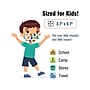 WeCare 3-ply Disposable Face Mask, Individually Wrapped, Kids, Butterfly, 50/Box (WMN100075)~#|#~sp124438989_sc7