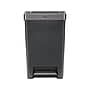 Rubbermaid Premier Series III Indoor Step-On Trash Can with Lid, 12.4 Gallon, Black (2120983)~#|#~sp124439011_sc7
