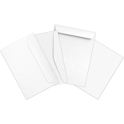 LUX Business Envelopes and Stationery Set 1000/Pack, 24 lb. White