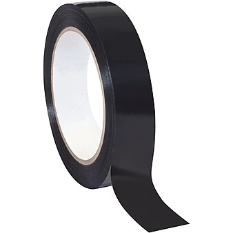 Tape Logic Tensilized Poly Strapping Tape, 1" x 60 Yards, Black, 12 Pack (T97719712PK)