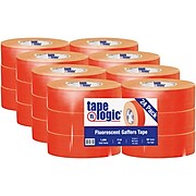 Tape Logic 2" x 50 yds. x 11 mil Gaffers Tape,  Fluorescent Orange, 24/Carton