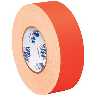 Tape Logic 2" x 50 yds. x 11 mil Gaffers Tape,  Fluorescent Orange, 24/Carton