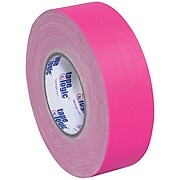 Tape Logic 2" x 50 yds. x 11 mil Gaffers Tape,  Fluorescent Pink, 24/Carton