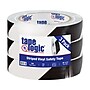 Tape Logic 1" x 36 yds. Striped Vinyl Safety Tape, Black/White, 3/Pack (T91363PKBW)~#|#~sp124513929_sc7