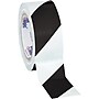 Tape Logic 2" x 36 yds. Striped Vinyl Safety Tape, Black/White, 3/Pack (T92363PKBW)~#|#~sp124513938_sc7
