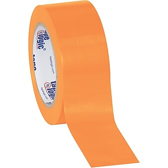 Tape Logic™ 2" x 36 yds. Solid Vinyl Safety Tape, Orange,  3/Pack
