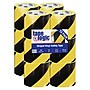 Tape Logic 4" x 36 yds. Striped Vinyl Safety Tape, Black/Yellow, 12/Case~#|#~sp124514196_sc7
