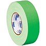 Tape Logic 2" x 50 yds. x 11 mil Gaffers Tape,  Fluorescent Green, 24/Carton~#|#~sp124514429_sc7