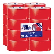Tape Logic™ 10 mil Duct Tape, 3" x 60 yds, Red, 16/Pack