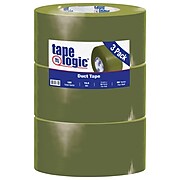 Tape Logic™ 10 mil Duct Tape, 3" x 60 yds, Olive Green, 3/Pack
