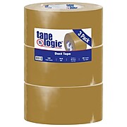 Tape Logic™ 10 mil Duct Tape, 3" x 60 yds, Beige, 3/Pack