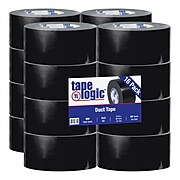 Tape Logic™ 10 mil Duct Tape, 3" x 60 yds, Black, 16/Pack
