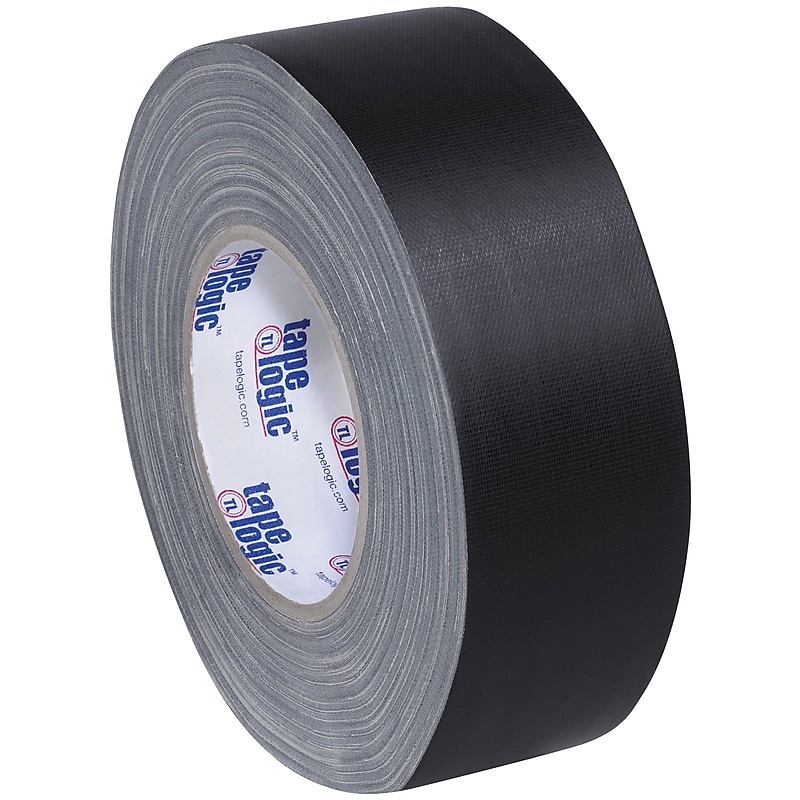 Tape Logic Non-Reflective Gaffers Tape, 1" x 60 yds., Black, 3/Carton (T98618B3PK) image 1