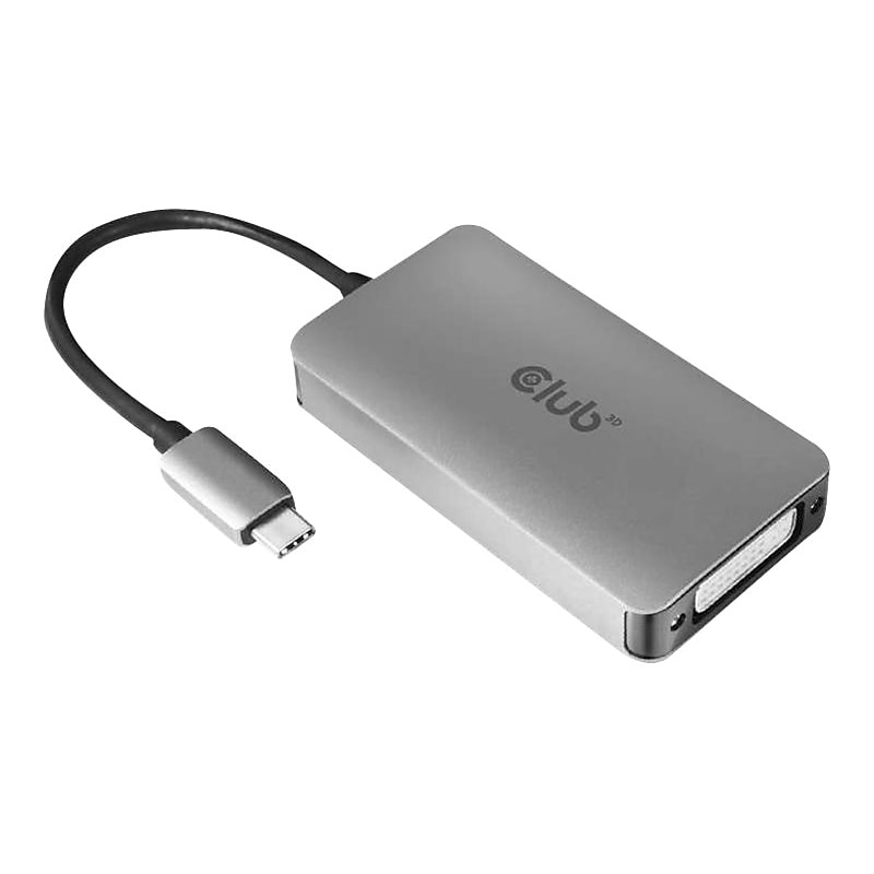 Club 3D 1' DVI to DVI-D Cable, Silver/Black (CAC-1510-A) image 1