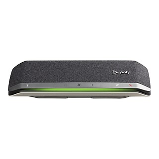 Poly Sync 20 USB-C MS Speakerphone, Black/Silver (7F0J8AA