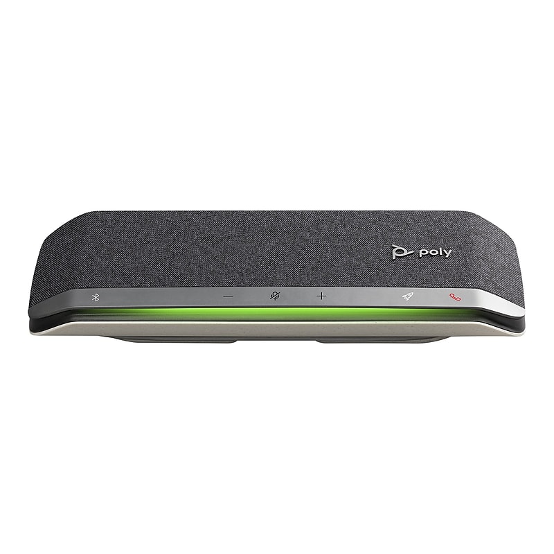 Poly Sync 40+ Bluetooth Speakerphone with BT600, Black/Silver (772C5AA) image 1