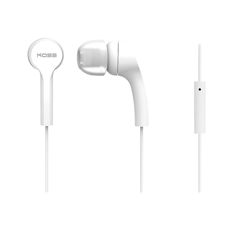 Koss Keb9i Stereo Headset, White (KEB9IW) image 1