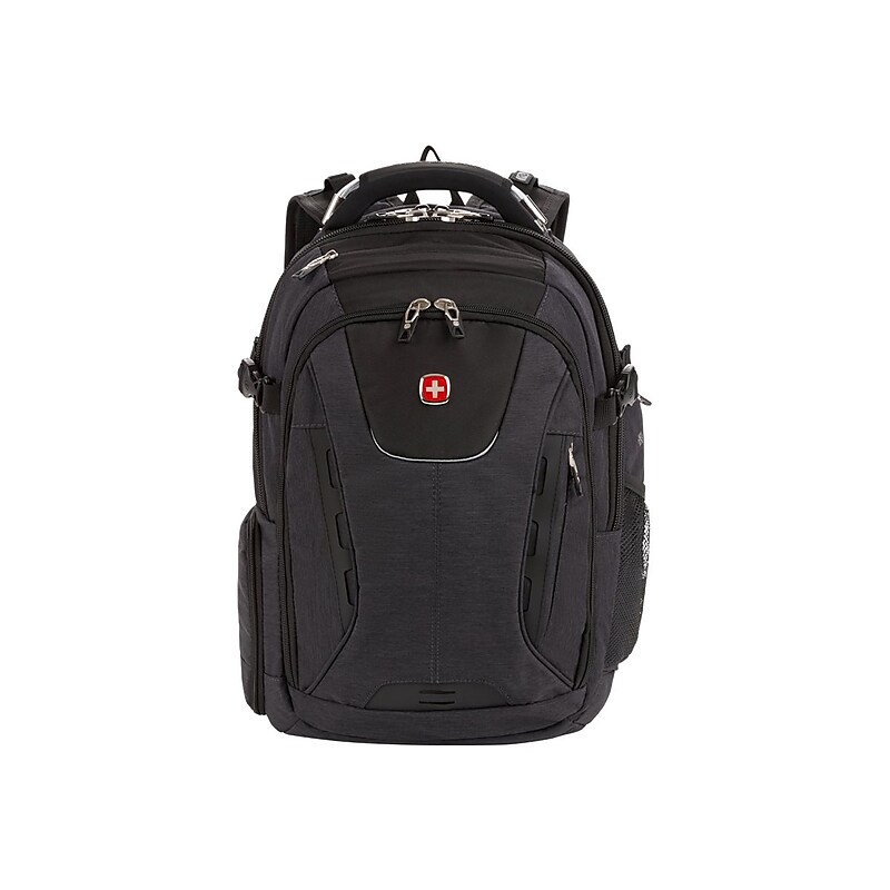 SwissGear Laptop Backpack, Gray Heather Polyester (5358424418) image 1