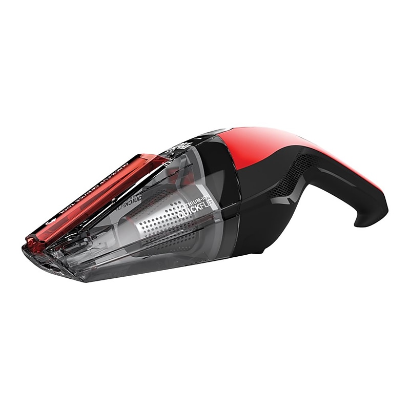 Dirt Devil Quick Flip Cordless Handheld Vacuum, Bagless, Black/Red (BD30010) image 1