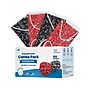 WeCare 3-ply Disposable Face Masks, Individually Wrapped, Adult, Red Bandana/Black Bandana, 50/Box (WMN100069)~#|#~sp124526485_sc7