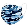 WeCare 3-ply Disposable Face Masks, Adult, Blue Camo/White Camo, 50/Box (WMN100068)~#|#~sp124526494_sc7