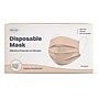 WeCare 3-ply Disposable Face Mask, Adult, Nude, 50/Box (WMN100023)~#|#~sp124526497_sc7