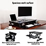 FlexiSpot 35"W Manual Sit-Stand Desk Converter, Black (M2B)~#|#~sp12472628_sc7