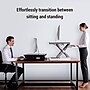 FlexiSpot 35"W Manual Sit-Stand Desk Converter, Black (M2B)~#|#~sp12472631_sc7