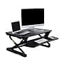 FlexiSpot 35"W Manual Sit-Stand Desk Converter, Black (M2B)~#|#~sp12472632_sc7