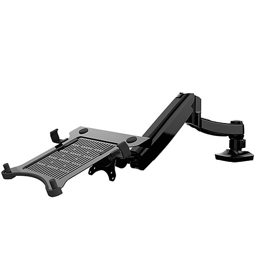 Fleximounts Adjustable Monitor Mount, Up to 27", Black (L01) Staples